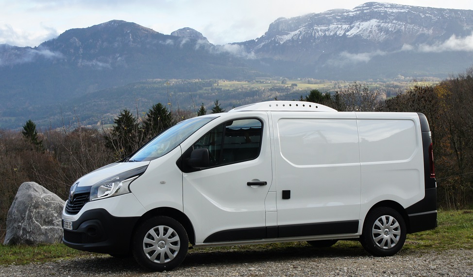 Camion de livraison de produits locaux