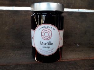 Livraison Confiture Myrtille sauvage 370g