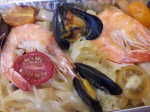 Livraison Tagliatelles aux fruits de mer